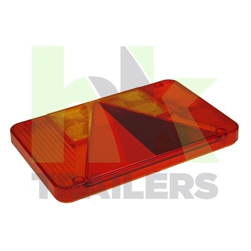 Radex Light LENS ONLY, Left Hand, Combination, Rear, Trailer Indespension, 5800 - Picture 1 of 1
