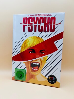 PSYCHO 2 Disc Mediabook 4K Ultra HD + Bluray - Cover C Limited Edition *NEU*