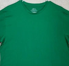 Whole Foods Market Shirt Unisex Medium Green Organic Cotton T-Shirt Loomstate