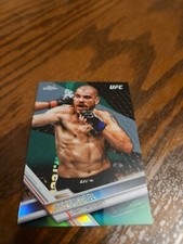 2017 Topps Chrome UFC Green Refractor Parallel Card #31/99 Jim Miller #39