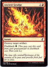 Ancient Grudge Magic The Gathering Time Spiral Remastered Light Play 