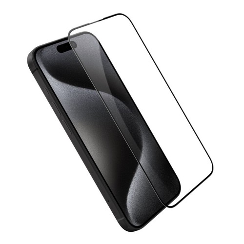 Do Apple iPhone 15 Pro Max / IP16e CP + PRO Full Coverage Szkło Screen Protector - Zdjęcie 32 z 45
