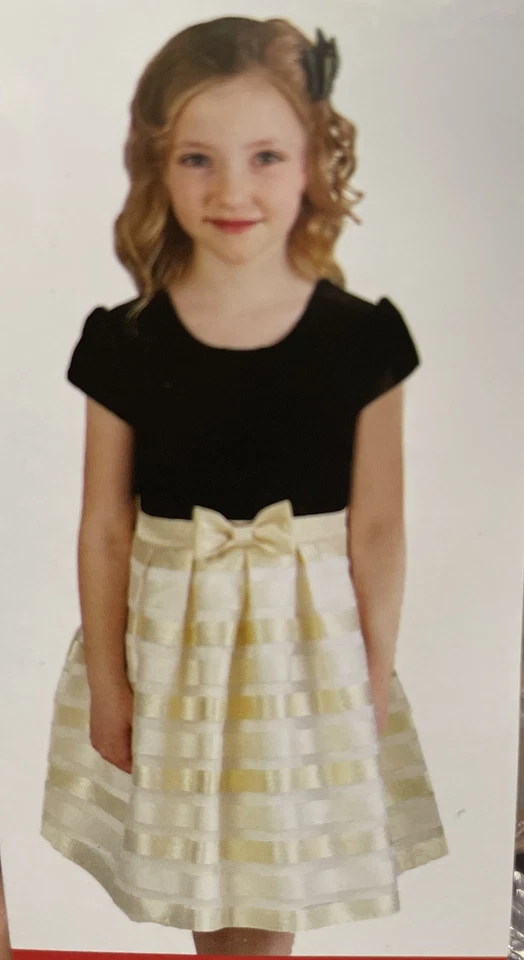 Jona Michelle 女孩连衣裙 | 尺寸 2T-12 | Col:紫色、绿色等 | 可爱孩子 — 第 3/4 张图片