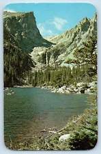 c1950's Dream Lake Hills Groves Rocky Mountain National Park Colorado Postcard