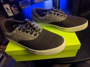 Men's Adidas Neo Park St Classic Size 9.5 Brown Tweed Ortholite Comfort Trainers | eBay