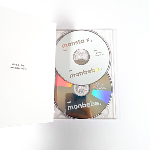 MONSTA X - MONBEBE 4th term Official Goods - DVD - Picture 2 of 5