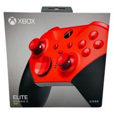 Microsoft Elite Series 2 Core Wireless Controller for Xbox & PCs - Red (VG)