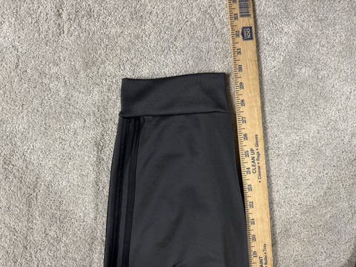 Adidas Sweatpants Men’s XXL Grey Black Striped Y2K Jogger Taper Bottom - Picture 9 of 10