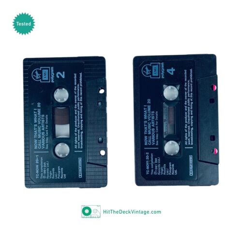 NOW 20 Now That's What I Call Music 20 Cassette Tapes (1991) UK Double TESTED - Picture 5 of 5