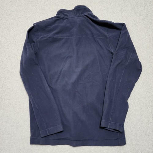 Patagonia Micro D 1/4 Zip Fleece Men’s Medium Blue Long Sleeve Outdoor Hiking - Picture 10 of 10