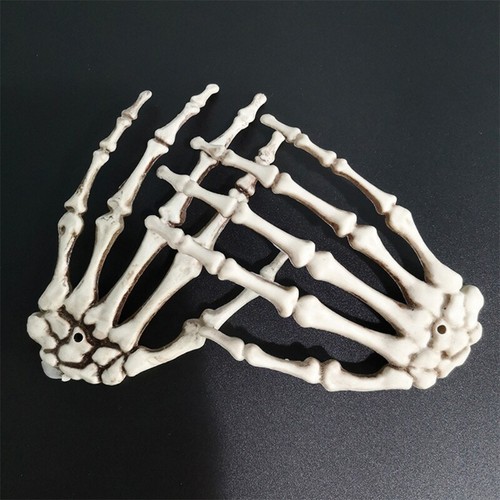 1 Pair Skeleton Hands Bone Halloween Party Decoration for Scary Props Supplies - Picture 4 of 8