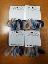 4 Packs of 5: Scunci Ali Fedotowsky Spiral Scrunchie Ponies (6691)-R9P1B