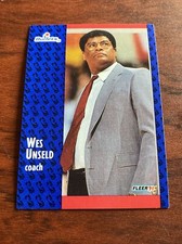 Wes Unseld 1991 Fleer #209 Washington Bullets B6139