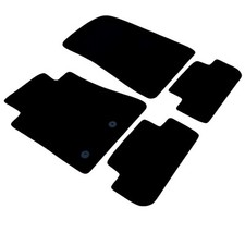Car Floor Mats For Ford Mustang Waterproof Black Velour Carpet Rugs Auto Liners
