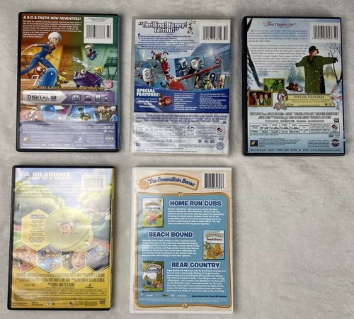 Lot 5 Animated Movies Bee Movie Robots Anastasia Monsters v Aliens Berenstain - Picture 2 of 9