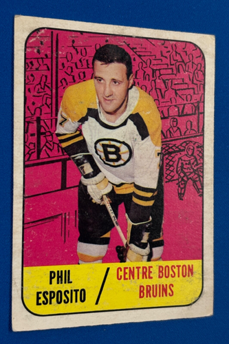 1967-68 Topps #32 PHIL ESPOSITO * See Pics for Condition Poor * Back - Picture 2 of 5