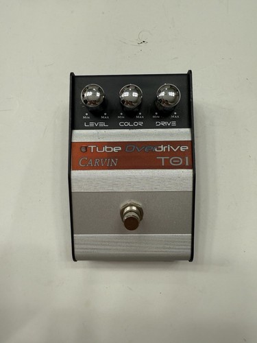Carvin TO1 Tube Overdrive Vintage Guitar Effect Pedal + Original Box - Picture 2 of 7
