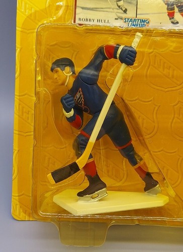 1996 Starting Lineup edición club de coleccionista Bobby Hull & Brett casco tarjeta de figuras - Imagen 4 de 10