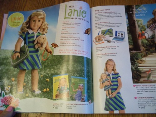 American Girl September 2010 Color Catalog Meet Lanie, Girl of the Year - Bild 8 von 12
