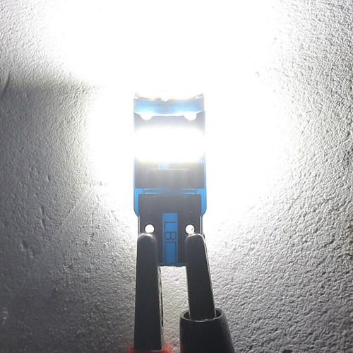 10x LED T10 W 5W lamp white CANBUS interior light glass base light 194 12V - Picture 6 of 13