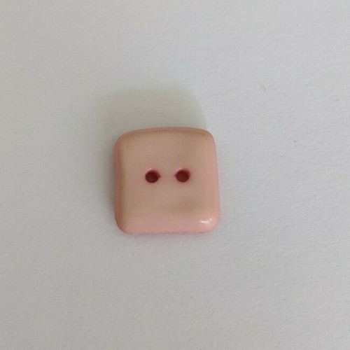 Square Plastic Button - 20 mm / 3/4" - Dill Buttons (Choose Color)     - Picture 4 of 6