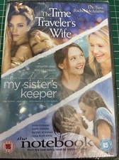 The Time Traveler's Wife My Sister's Keeper The Notebook 3 film DVD New & Sealed