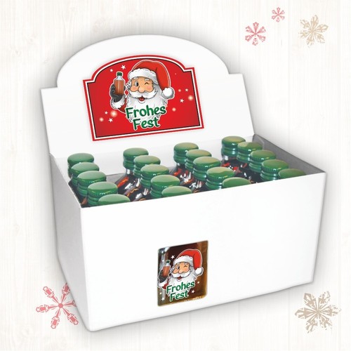20er Box Kräuterlikör Display - Frohes Fest - zu Weihnachten 20 St Schnäpse - Bild 4 von 5
