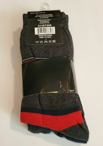 Yelete Men's Dress Socks 3 Pairs Pack Striped Multicolor Size 10 to 13 - Picture 19 of 68