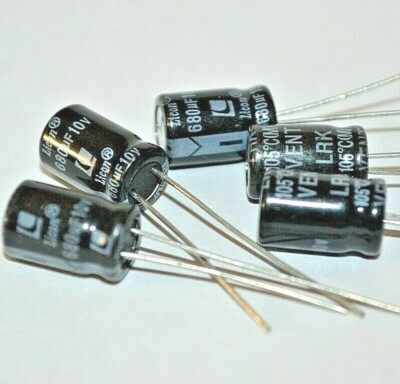 Qty2 16X25mm 100uf 250V capacitor Rubycon 105C