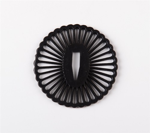 All kinds of Iron Tsuba Black Hand Guard Plate for katana wakizashi Tanto Sword - Picture 12 of 97