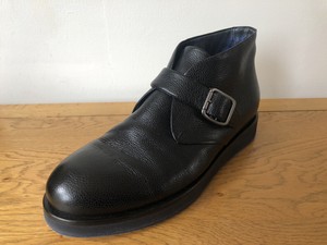designer buckle boots