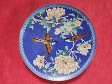Chinesische Sammelteller. OVP. Wandteller. China. Teller. Bradex. Cloisonné.