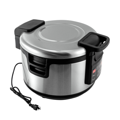 19L Commercial Rice Cookers Stainless Steel Electric Rice Warmer Soup Porridge - Picture 10 of 24