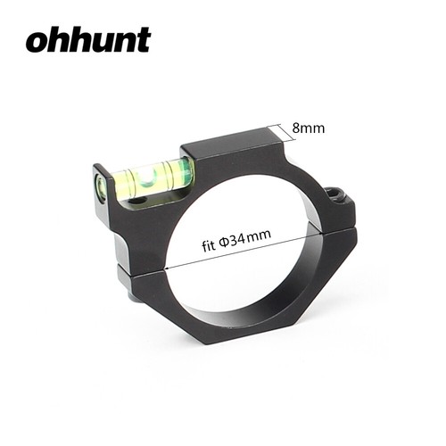 ohhunt Tactical Bubble Level Ring For 25.4mm 30mm 34mm Tube Scope Balance Holder - Picture 12 of 12