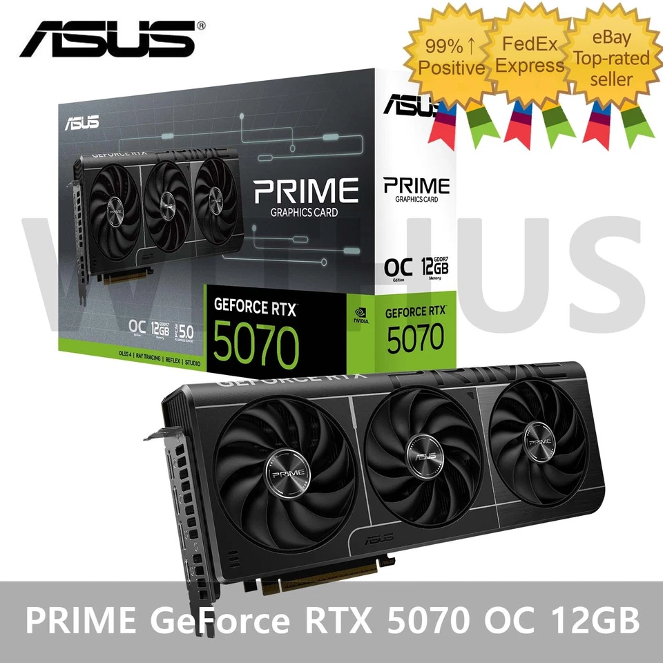 【ASUS】PRIME RTX 5070 12G　▼即購入可 ASUS Prime GeForce RTX™ 5070 OC Edition 12GB GDDR7