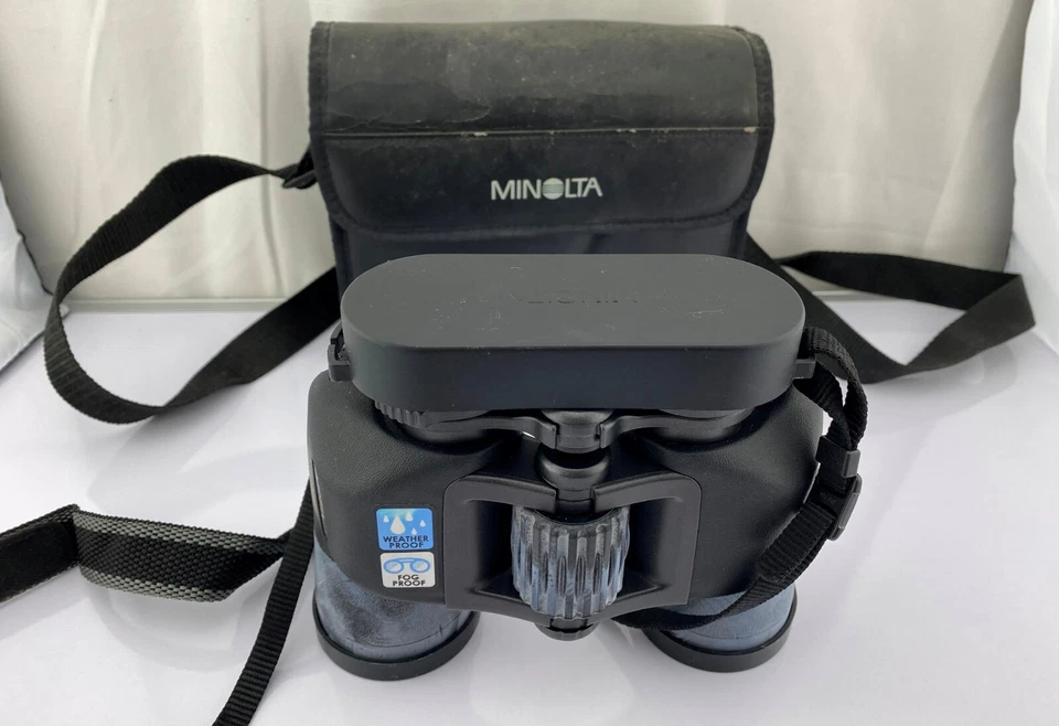 Binoculares gran angular Minolta Activa 8x40 WP.FP 8,2 grados totalmente multicapa Foto 2 de 4