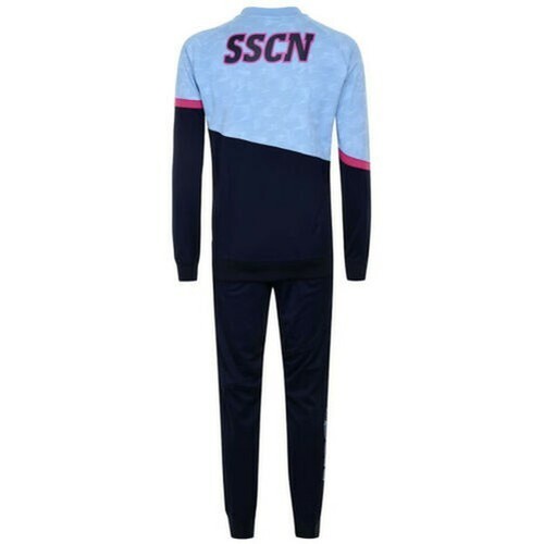 KAPPA Abeco 3 Ssc Naples Football Suit Boys Suit Set 311226WCNA Junior - Picture 4 of 9