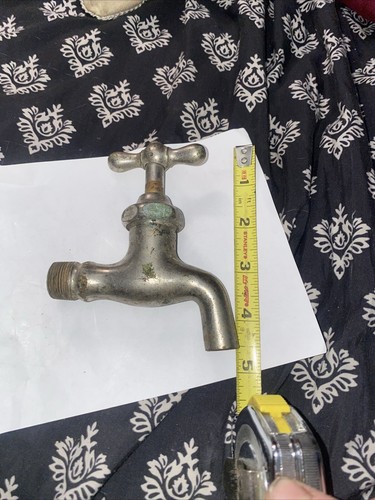Antike Standard Schlaucharmatur, Zapfen ~ schönes Stück, funktionstüchtiger Zustand 1/2" Einlass - Bild 5 von 6