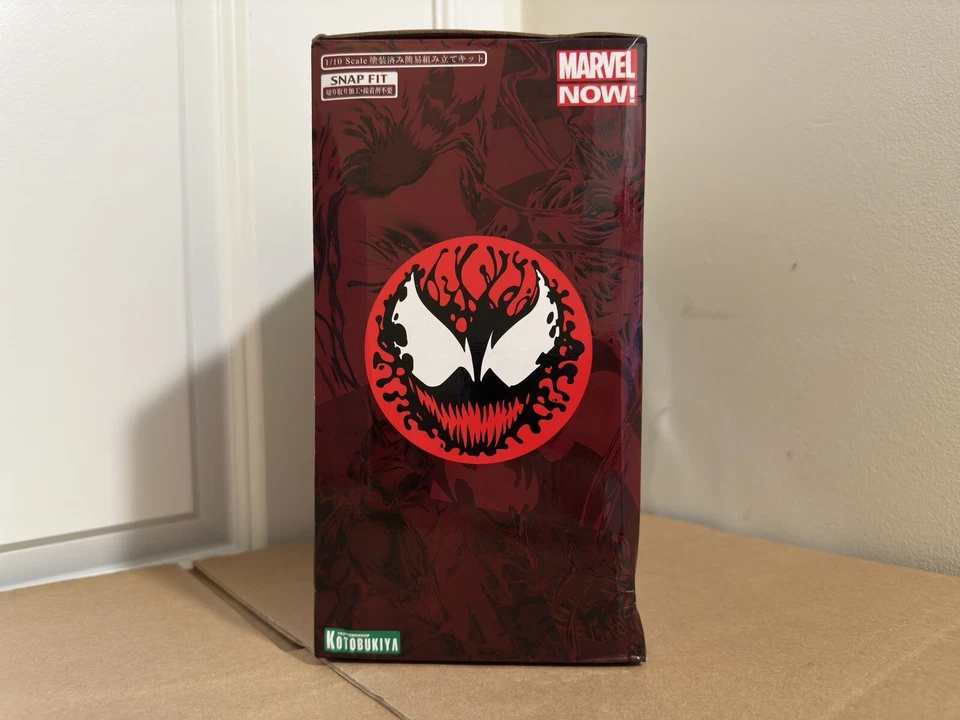 Carnage Spider-Man ARTFX+ 1/10 PVC Kit Modelo Prepintado Figura (Caja de Abolladuras) Foto 4 de 4