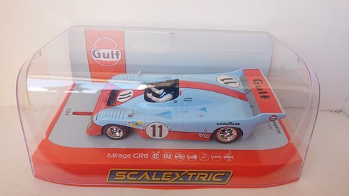 SCALEXTRIC C4443 1975 Le Mans Winner Special Edition Mirage GR8 GULF Livery NEW - Picture 2 of 10
