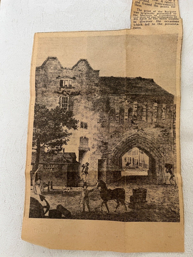 Antike Gravuren von Southampton Bargate auch Watergate 1814 - Bild 6 von 9