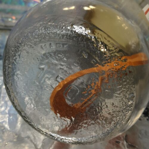 Unused Vtg Verre Recruit De Reims Clear Glass Airtight Storage Kilner Jar C - Picture 5 of 15