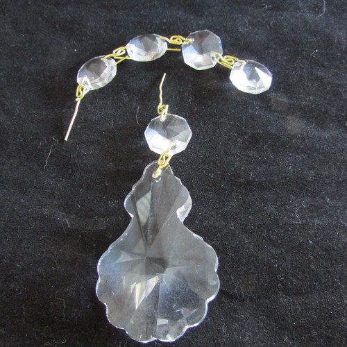 1000 TWIST CONNECTOR PINS 33 mm BRASS CHANDELIER PARTS LAMP CRYSTAL PRISM BEAD   - Bild 2 von 3