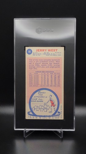 1969-70 Topps #90 Jerry West graded SGC 2.5 GD+ HOF Los Angeles Lakers NBA - Picture 2 of 2