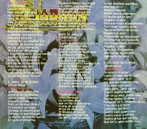 Los Kjarkas " Le Cantan Al Amor " CD-R AUTHENTIC ANDEAN MUSIC FROM BOLIVIA - Foto 6 di 19