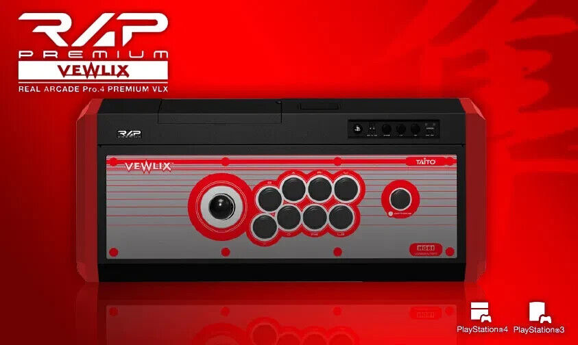 HORI REAL ARCADE Pro.4 Premium VLX VEWLIX Arcade Stick RED HORI REAL ARCADE Pro.4 Premium VLX VEWLIX Arcade Stick RED