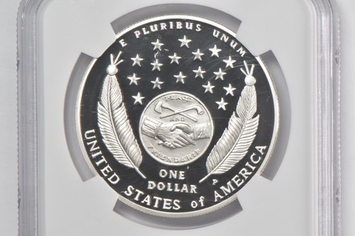 PF70 2004-P Commemorative $1 Lewis and Clark NGC Brown Label - Picture 4 of 5