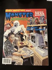 Scary Monster Mag. No.9 2001 Sci-fi Horror Magazine Terry Beatty Art Cover