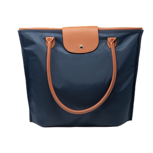 Borsa a tracolla Tote blu laptop lavoro shopping borsa da viaggio - Foto 7 di 10
