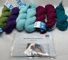 Knitting Kit Scarf Fox Paws Xandy Peters Craftsy CloudbornWool + PatternNew